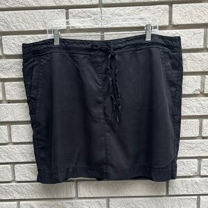 Jules & Leopold Love and Legend Black Skort Mini Length Size 18
